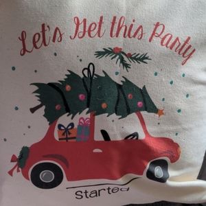 Thirty one Xmas pillow cover